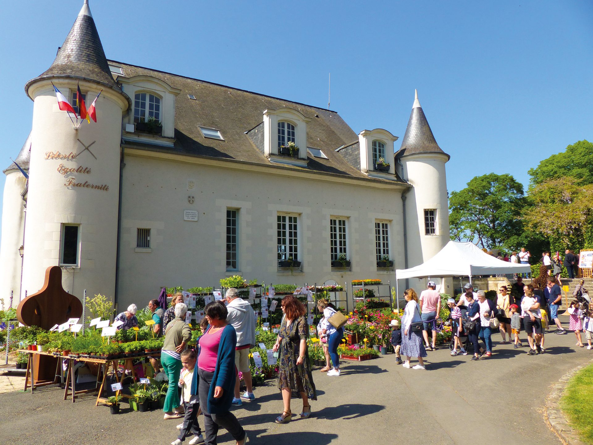 Marché aux plantes