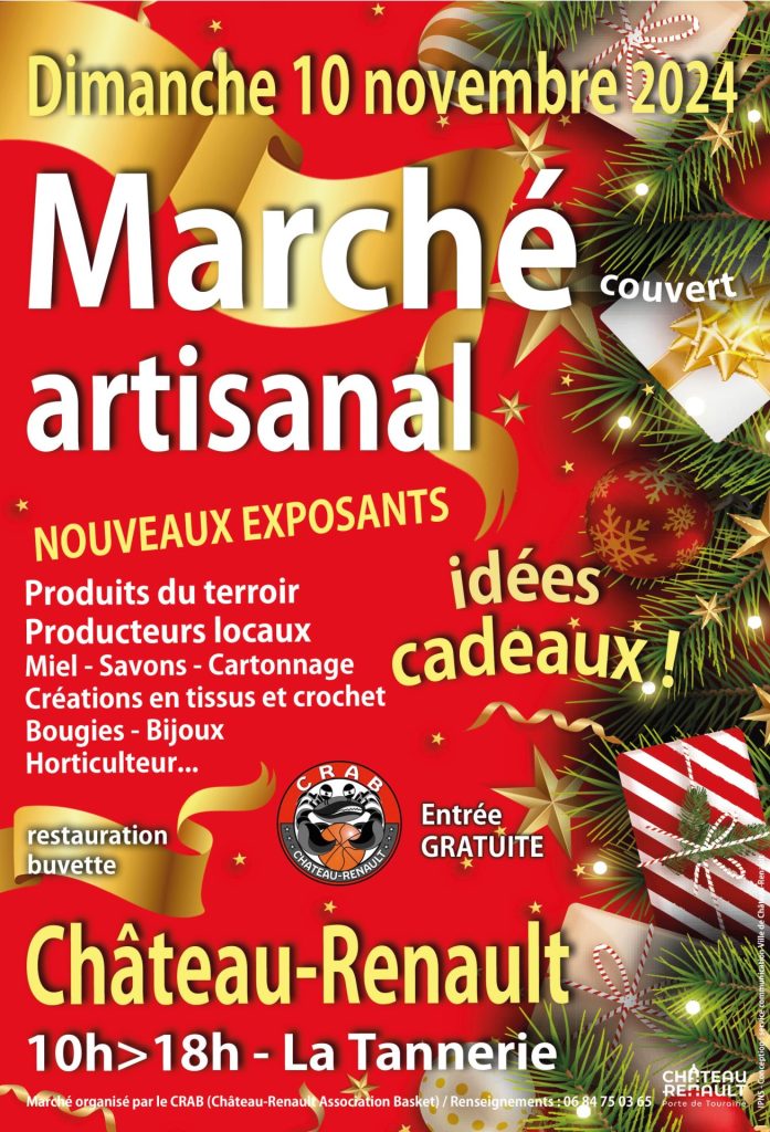 marché artisanal affiche