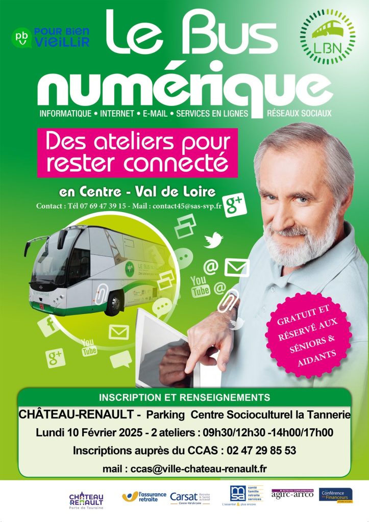 affiche bus numérique