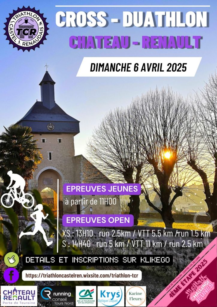 affiche duathlon